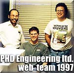 PHD engineering programmers and web service team