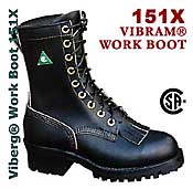 CSA approved safety work boot - handcrafted by Viberg boot manufacturing